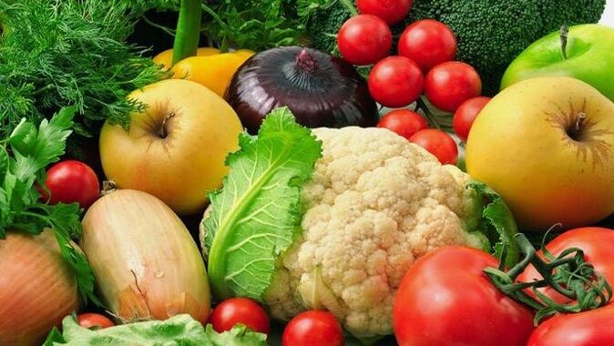 A diet with a scalp psoriasis
